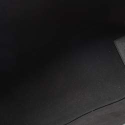 Pre Owned Givenchy Bond Chain Navy Blue/White Logo Jacquard and Leather Tote