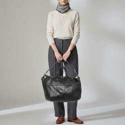 مملوكة مسبقًا Givenchy Nightingale Embellished Medium Black Leather Bag