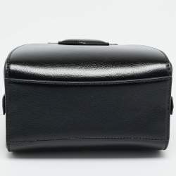 مملوكة مسبقًا حقيبة يد علوية جيفنشي أنتيغونا مكعب نانو جلد أسود