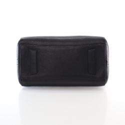 Pre Owned حقيبة جيفنشي أنتيغونا صغيرة جلد أسود