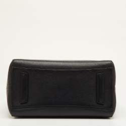 Pre Owned حقيبة ساتشل جيفنشي أنتيغونا جلد أسود متوسط