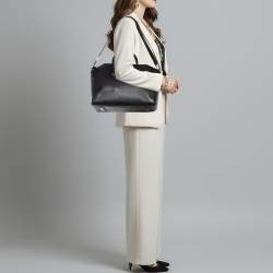 Pre Owned حقيبة ساتشل جيفنشي أنتيغونا جلد أسود متوسط