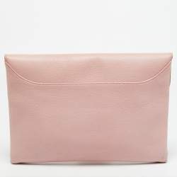 مملوكة مسبقًا حقيبة كلاتش جيفنشي مظروف انتيغونا جلد وردي