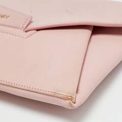 مملوكة مسبقًا حقيبة كلاتش جيفنشي مظروف انتيغونا جلد وردي