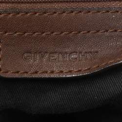Pre Owned Givenchy Brown Leather Hobo
