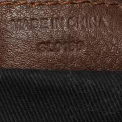 Pre Owned Givenchy Brown Leather Hobo