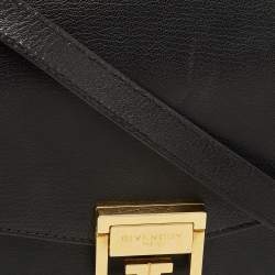 مملوكة مسبقًا Givenchy GV3 Medium Black/Dark Beige Leather and Suede Shoulder Bag