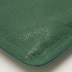 Pre Owned حقيبة كلتش جيفنشي أنتيغونا جلد أخضر بسحاب