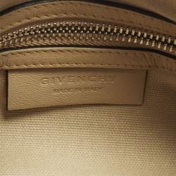 مملوكة مسبقًا Givenchy Pandora Mini Beige Leather Shoulder Bag