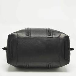 Pre Owned Givenchy Lucrezia Black Leather Duffel Bag