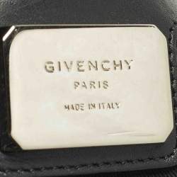 Pre Owned Givenchy Lucrezia Black Leather Duffel Bag