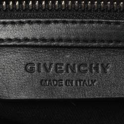 Pre Owned Givenchy Antigona Medium Black Leather Satchel