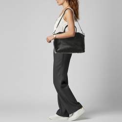 Pre Owned Givenchy Antigona Medium Black Leather Satchel