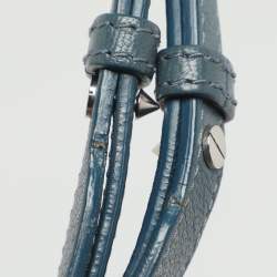 Pre Owned Givenchy Antigona Mini Blue Leather Satchel