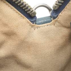 Pre Owned Givenchy Antigona Mini Blue Leather Satchel