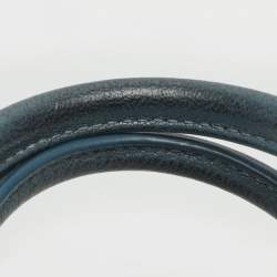 Pre Owned Givenchy Antigona Mini Blue Leather Satchel