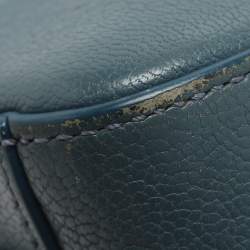 Pre Owned Givenchy Antigona Mini Blue Leather Satchel