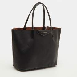 مملوكة مسبقًا Givenchy Antigona Large Black Leather Shopper Tote