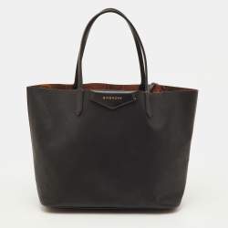 مملوكة مسبقًا Givenchy Antigona Large Black Leather Shopper Tote