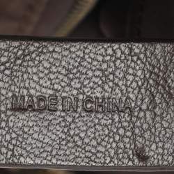 مملوكة مسبقًا حقيبة جيفنشي كانفاس بني مونوجرامي وجلد