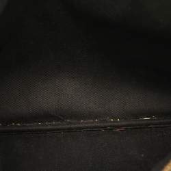 مملوكة مسبقًا Givenchy Fighter Plane and Stars-Print Canvas Clutch