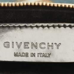 مملوكة مسبقًا Givenchy Fighter Plane and Stars-Print Canvas Clutch