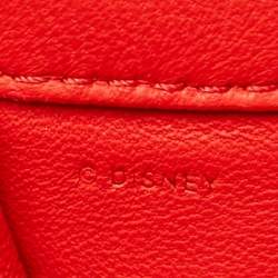 مملوكة مسبقًا Givenchy Bambi Print Black Leather Clutch