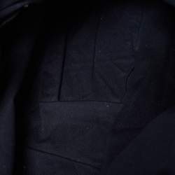 Pre Owned Givenchy Nightingale Large Olive Green/Beige Canvas and Leather Satchel