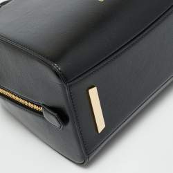 Pre Owned Givenchy Antigona Cube Mini Black Leather Satchel