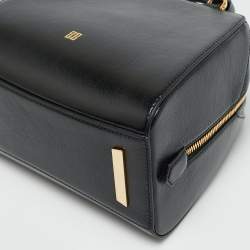 Pre Owned Givenchy Antigona Cube Mini Black Leather Satchel