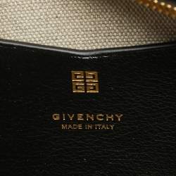 Pre Owned Givenchy Antigona Cube Mini Black Leather Satchel
