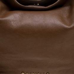 Pre Owned Givenchy Brown Leather Hobo