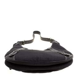 Givenchy Black Signature Canvas and Leather Hobo 