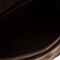 Pre Owned حقيبة كتف جيفنشي جلد بنية