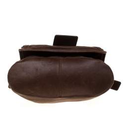 Pre Owned حقيبة كتف جيفنشي جلد بنية