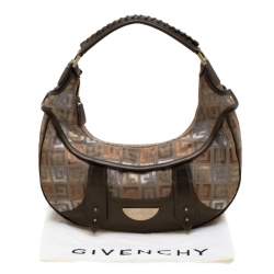 Givenchy Multicolor Signature Canvas and Leather Hobo