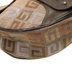 Givenchy Multicolor Signature Canvas and Leather Hobo