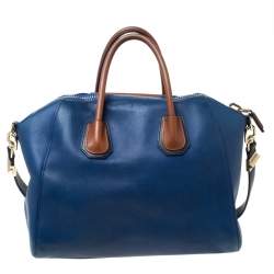 Pre Owned Givenchy Multicolor Leather Antigona Satchel