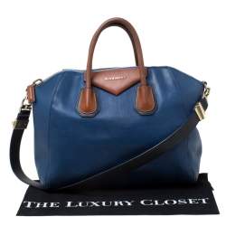 Pre Owned Givenchy Multicolor Leather Antigona Satchel