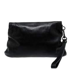Givenchy Black Leather Pouch 
