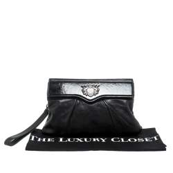 Givenchy Black Leather Pouch 
