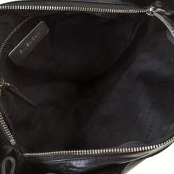 مملوكة مسبقًا Givenchy Black Leather Pumpkin Tassel Satchel