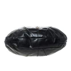 Pre Owned Givenchy Black Leather Hobo