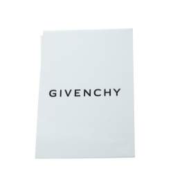 Pre Owned Givenchy Red Leather Logo Shoulder Bag