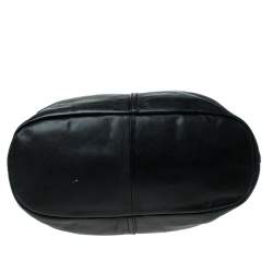 Givenchy Black Leather Front Pocket Satchel