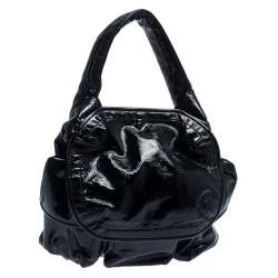 Givenchy Midnight Blue Patent Leather Hobo