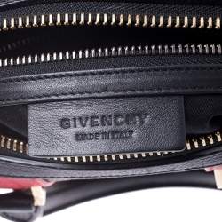 Pre Owned Givenchy Multicolor Leather Lucrezia Colorblock Bowler Bag