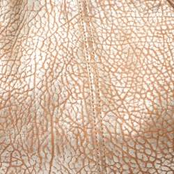 مملوكة مسبقًا Givenchy Gold/Beige Pebbled Leather Hobo