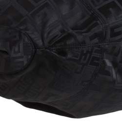 Givenchy Black Monogram Canvas Double Handle Hobo