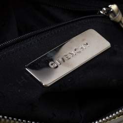 Pre Owned Givenchy Light Yellow Leather Small Baguette Bag